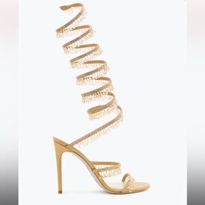 Elegant Chandelier Spiral Heels